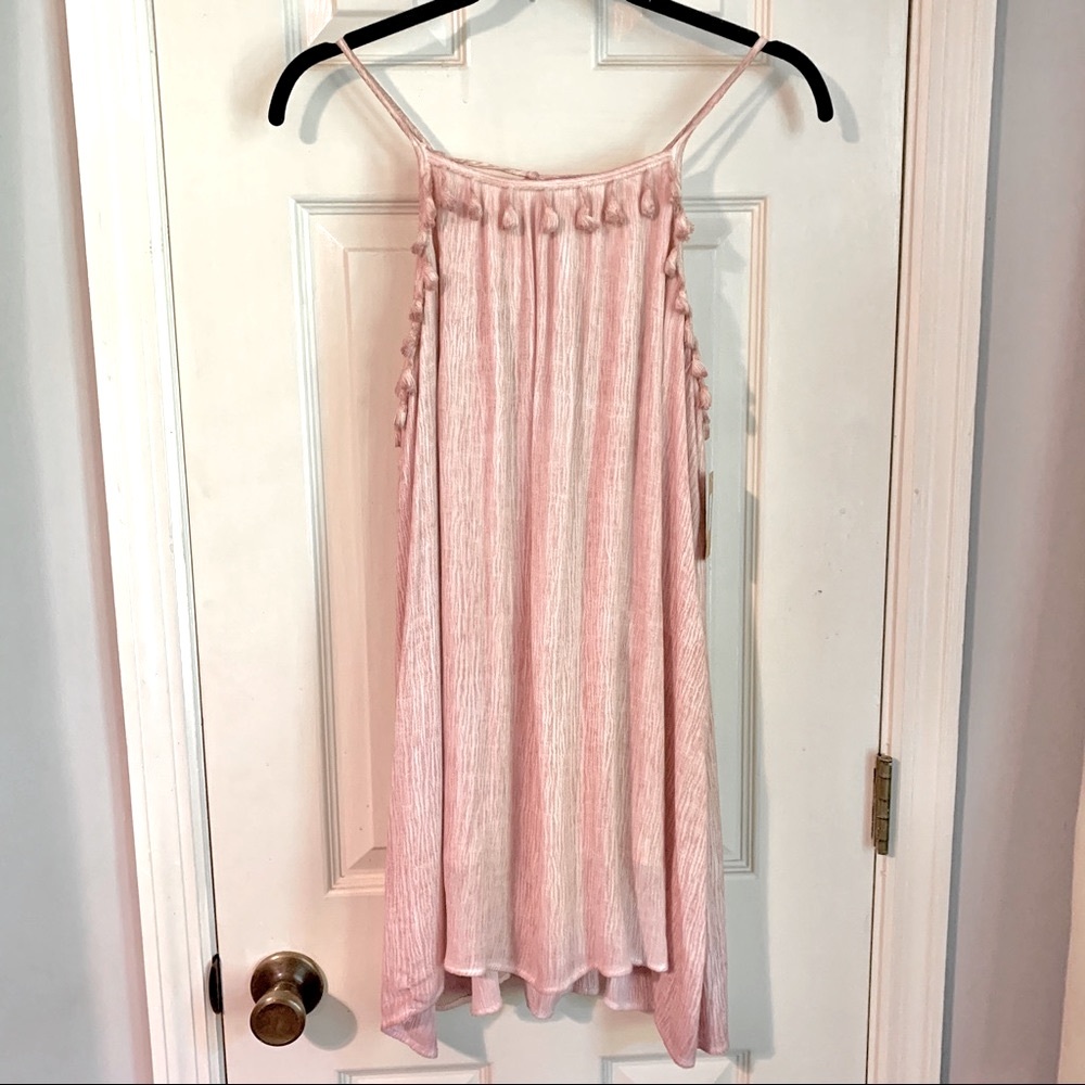 American Threads Boho Tassel Tunic (NWT)